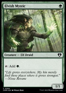 Elvish Mystic - Commander Masters (Common) [CMM-284]