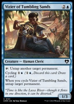 Vizier of Tumbling Sands - Commander Masters (Common) [CMM-131]