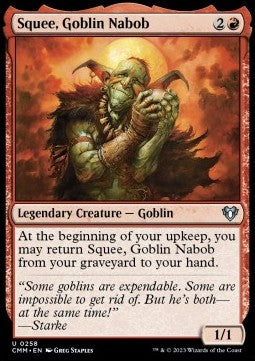 Squee, Goblin Nabob - Commander Masters (Uncommon) [CMM-258]