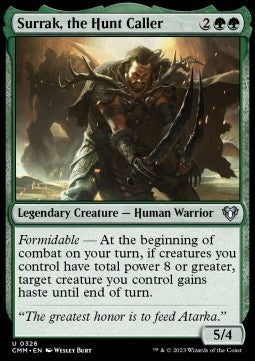 Surrak, the Hunt Caller - Commander Masters (Uncommon) [CMM-326]