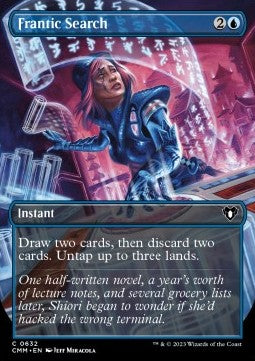 Frantic Search - Commander Masters: Extras (Common) [XCMM-632]