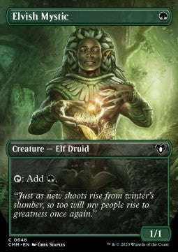 Elvish Mystic - Commander Masters: Extras (Common) [XCMM-648]