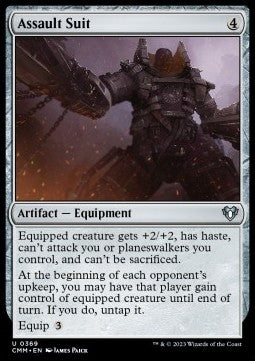 Assault Suit - Commander Masters (Uncommon) [CMM-369]