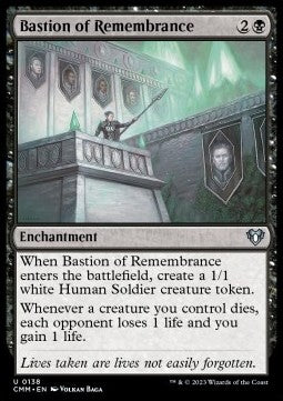 Bastion of Remembrance - Commander Masters (Uncommon) [CMM-138]