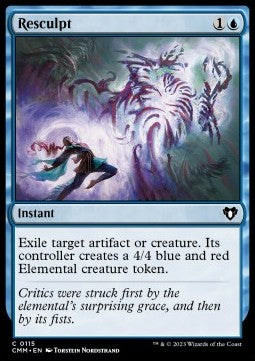 Resculpt - Commander Masters (Common) [CMM-115]