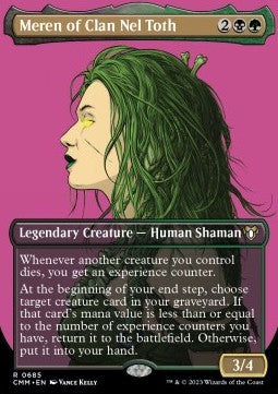 Meren of Clan Nel Toth (V.2) - Commander Masters: Extras (Rare) [XCMM-685]