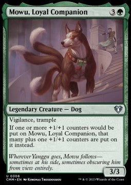 Mowu, Loyal Companion - Commander Masters (Uncommon) [CMM-306]