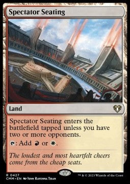 Spectator Seating - Commander Masters (Rare) [CMM-427]