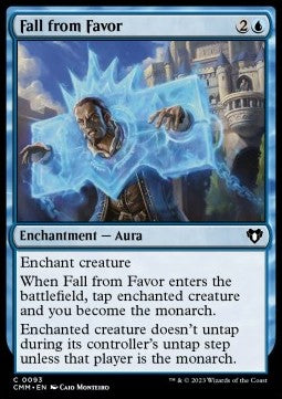 Fall from Favor - Commander Masters (Common) [CMM-93]