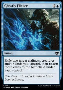 Ghostly Flicker - Commander Masters (Common) [CMM-98]
