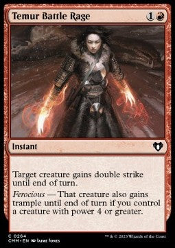 Temur Battle Rage - Commander Masters (Common) [CMM-264]