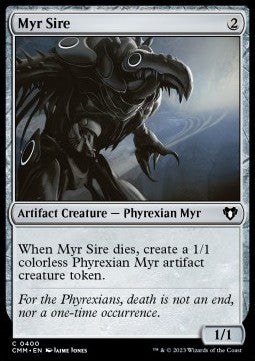 Myr Sire - Commander Masters (Common) [CMM-400]