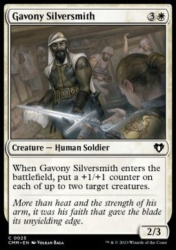 Gavony Silversmith - Commander Masters (Common) [CMM-25]