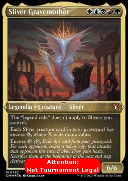 Sliver Gravemother (V.3) - Commander Masters: Extras (Special) [XCMM-782]