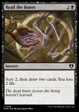 Read the Bones - Commander Masters (Common) [CMM-182]