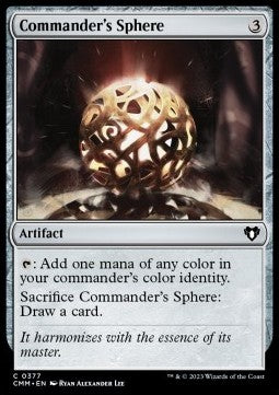 Commander's Sphere - Commander Masters (Common) [CMM-377]