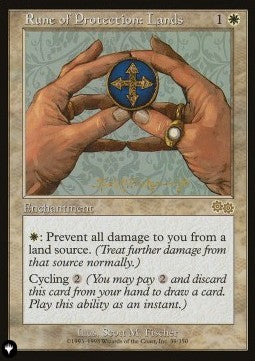 Rune of Protection: Lands - The List (Rare) [ZNL-39]