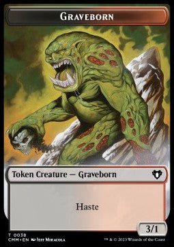 Graveborn Token (BR 3/1) // Eldrazi Scion Token (C 1/1) - Commander Masters: Extras (Token) [XCMM-T 38/2]
