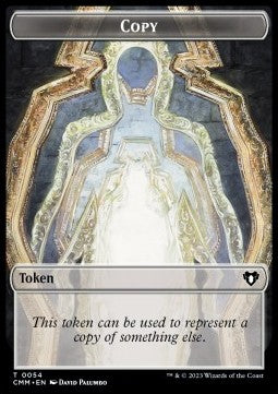 Copy Token // Human Soldier Token (W 1/1) - Commander Masters: Extras (Token) [XCMM-T 54/6]