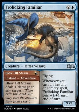 Frolicking Familiar // Blow Off Steam - Wilds of Eldraine (Uncommon) [WOE-226]