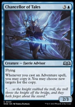 Chancellor of Tales - Wilds of Eldraine (Uncommon) [WOE-45]