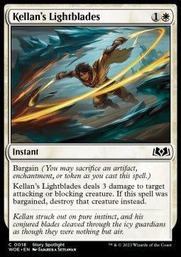 Kellan's Lightblades - Wilds of Eldraine (Common) [WOE-18]