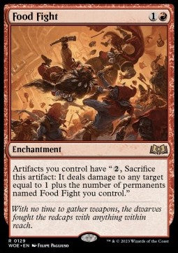 Food Fight - Wilds of Eldraine (Rare) [WOE-129]