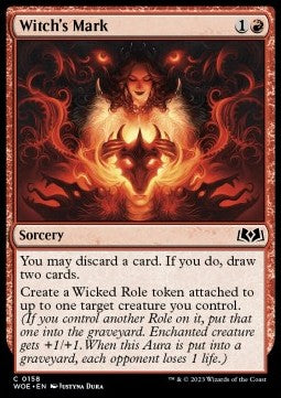Witch's Mark - Wilds of Eldraine (Common) [WOE-158]