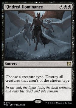 Kindred Dominance - Commander: Wilds of Eldraine (Rare) [WOC-113]
