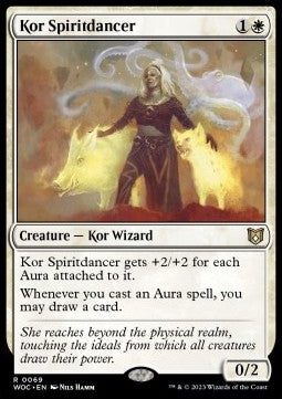 Kor Spiritdancer - Commander: Wilds of Eldraine (Rare) [WOC-69]