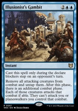 Illusionist's Gambit - Commander: Wilds of Eldraine (Rare) [WOC-97]
