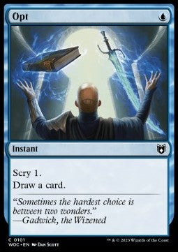 Opt - Commander: Wilds of Eldraine (Common) [WOC-101]