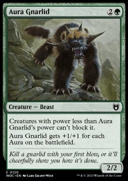 Aura Gnarlid - Commander: Wilds of Eldraine (Common) [WOC-120]
