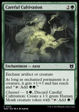 Careful Cultivation - Commander: Wilds of Eldraine (Common) [WOC-122]