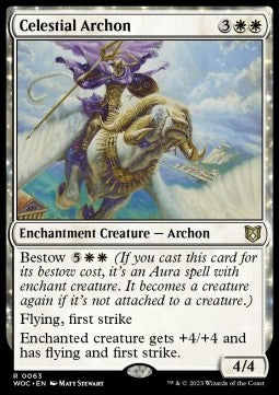 Celestial Archon - Commander: Wilds of Eldraine (Rare) [WOC-63]