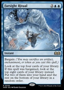 Farsight Ritual (V.2) - Wilds of Eldraine: Promos (Rare) [PWOE-49]
