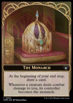 The Monarch // Thrull Token (B 1/1) - Commander Masters: Extras (Token) [XCMM-T 50/18]