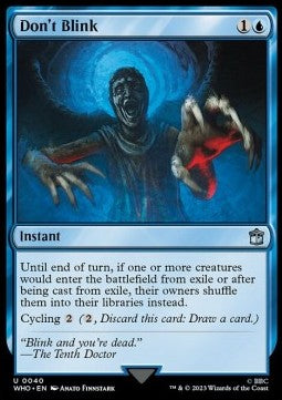 Don't Blink - Universes Beyond: Doctor Who (Uncommon) [WHO-40]