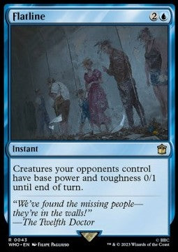 Flatline - Universes Beyond: Doctor Who (Rare) [WHO-43]