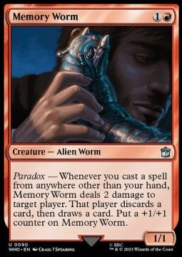 Memory Worm - Universes Beyond: Doctor Who (Uncommon) [WHO-90]