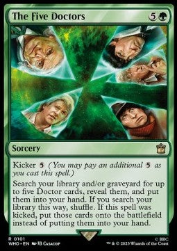 The Five Doctors - Universes Beyond: Doctor Who (Rare) [WHO-101]