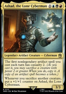 Ashad, the Lone Cyberman - Universes Beyond: Doctor Who (Rare) [WHO-113]