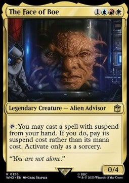 The Face of Boe - Universes Beyond: Doctor Who (Rare) [WHO-126]