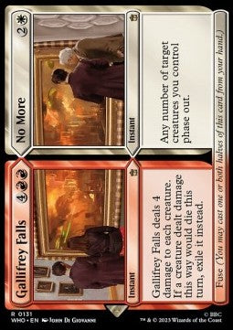 Gallifrey Falls // No More - Universes Beyond: Doctor Who (Rare) [WHO-131]