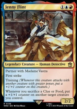 Jenny Flint - Universes Beyond: Doctor Who (Rare) [WHO-136]