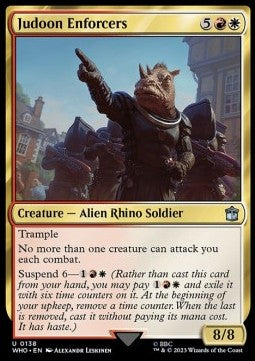 Judoon Enforcers - Universes Beyond: Doctor Who (Uncommon) [WHO-138]