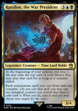 Rassilon, the War President - Universes Beyond: Doctor Who (Rare) [WHO-150]