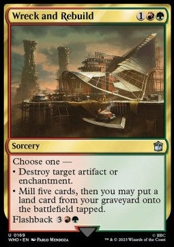 Wreck and Rebuild - Universes Beyond: Doctor Who (Uncommon) [WHO-169]