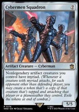 Cybermen Squadron - Universes Beyond: Doctor Who (Rare) [WHO-176]