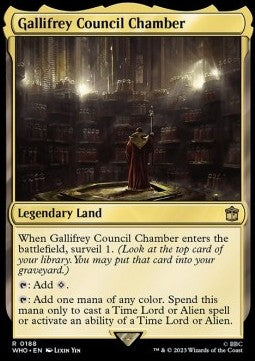 Gallifrey Council Chamber - Universes Beyond: Doctor Who (Rare) [WHO-188]